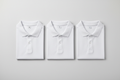 necesito una imagen con una polera blanca sin personas talla m, s, l  de colegio